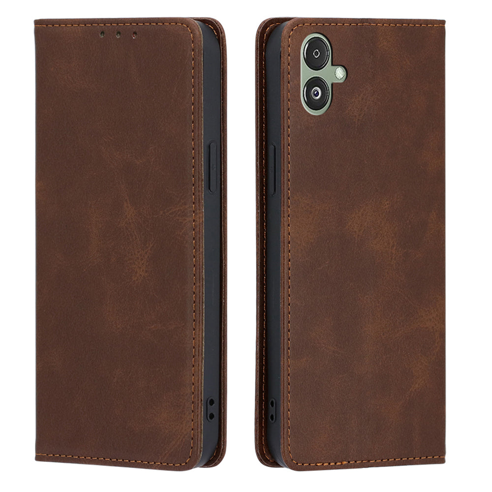 For Samsung Galaxy F14 5G Calf Texture Mobile Phone Protector Case Stand Leather Wallet Cover For Samsung Galaxy F14 5G Calf Texture Mobile Phone Protector Case Stand Leather Wallet Cover